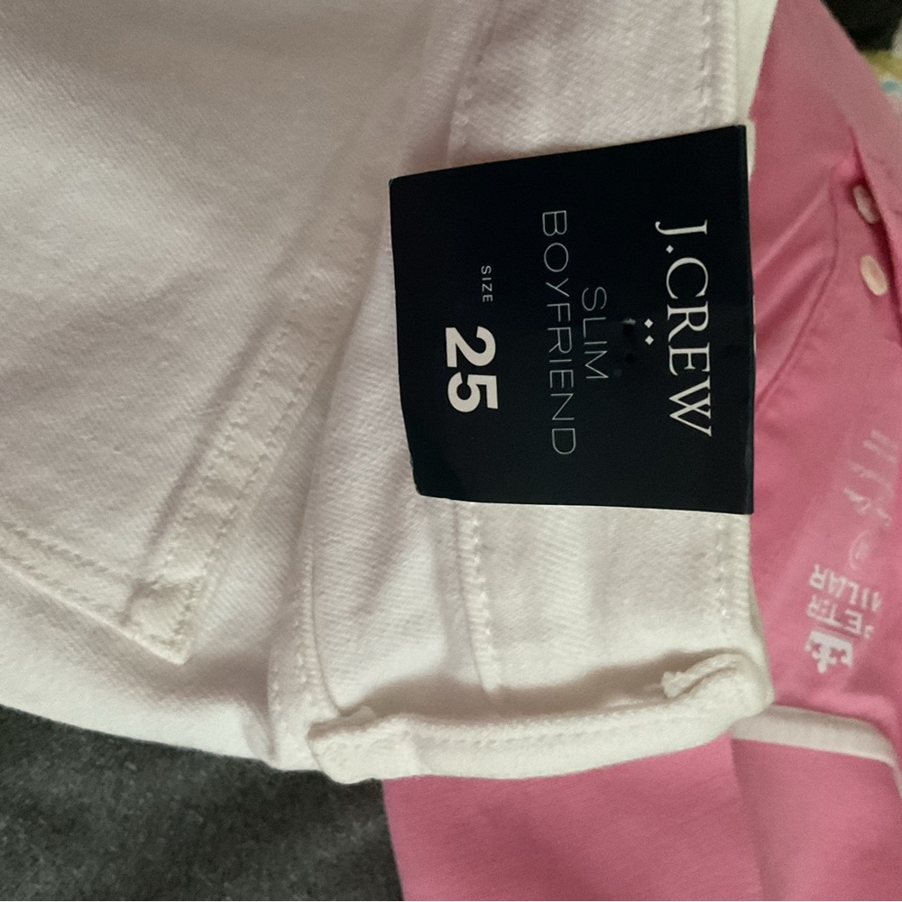 NWT J CREW Slim Boyfriend Jeans